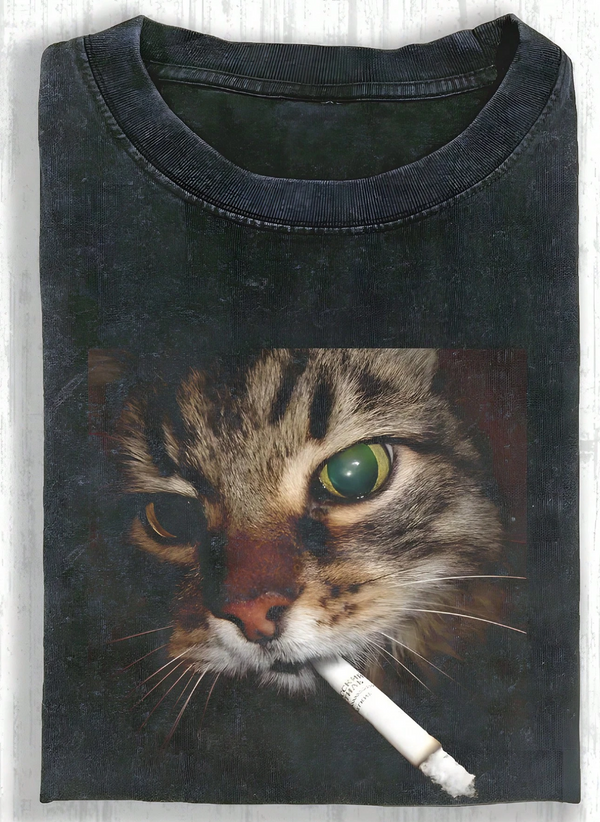 Feline Vice Washed Tee
