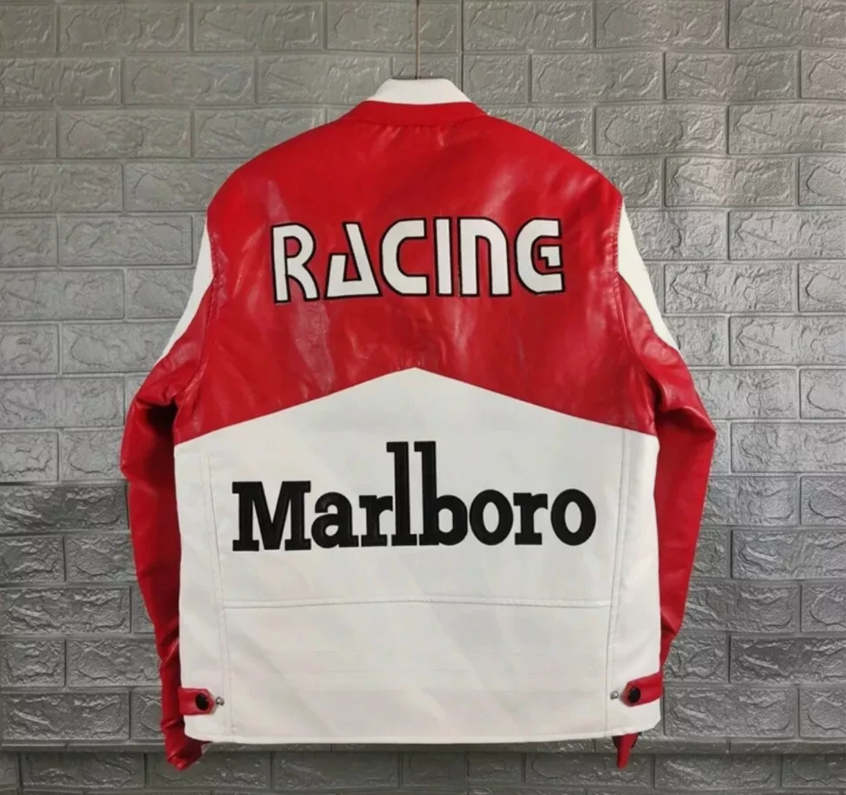 Vintage Marlboro Leather Racing Jacket